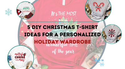 5 DIY Christmas T-Shirt Ideas for a Personalized Holiday Wardrobe