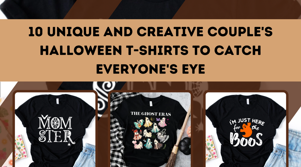 10 Unique and Creative Couple's Halloween T-Shirts To Catch Everyone's Eye