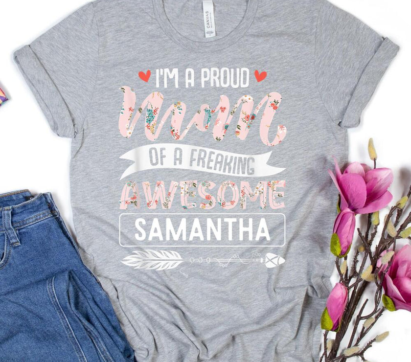 Proud Mom of Awesome Daughter Tee