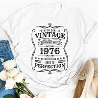 Vintage Birthday Aged to Perfection Tee