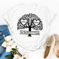 Personalized Family Tree T-Shirt