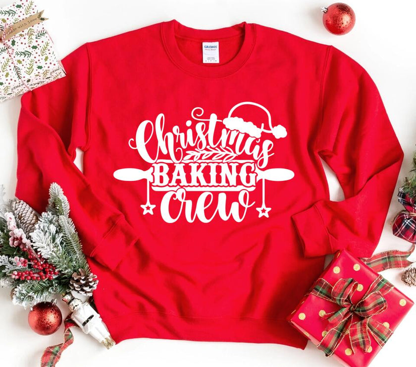 Christmas Baking Crew Top