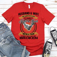 Husband & Wife - Heart To Heart T-Shirt
