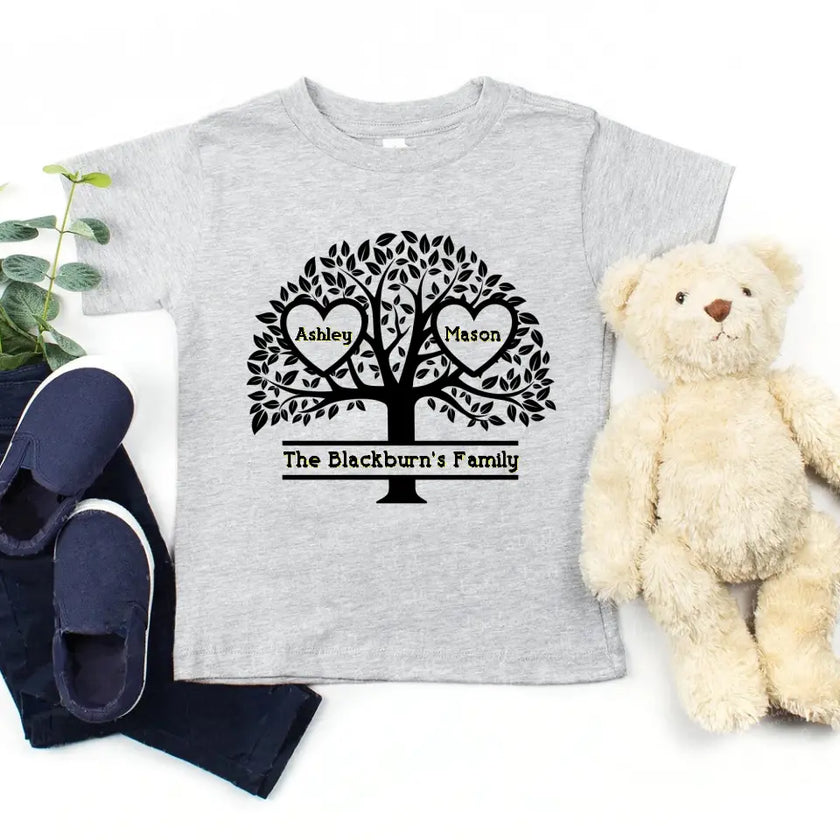 Personalized Family Tree T-Shirt