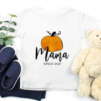 Mama Mini Pumpkin Halloween Tee