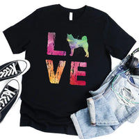 Watercolor Painting Love for Dogs Top