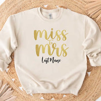 Miss to Mrs Last Name Personalized Top