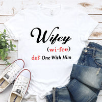 Hubby & Wifey Definition Couple Tee