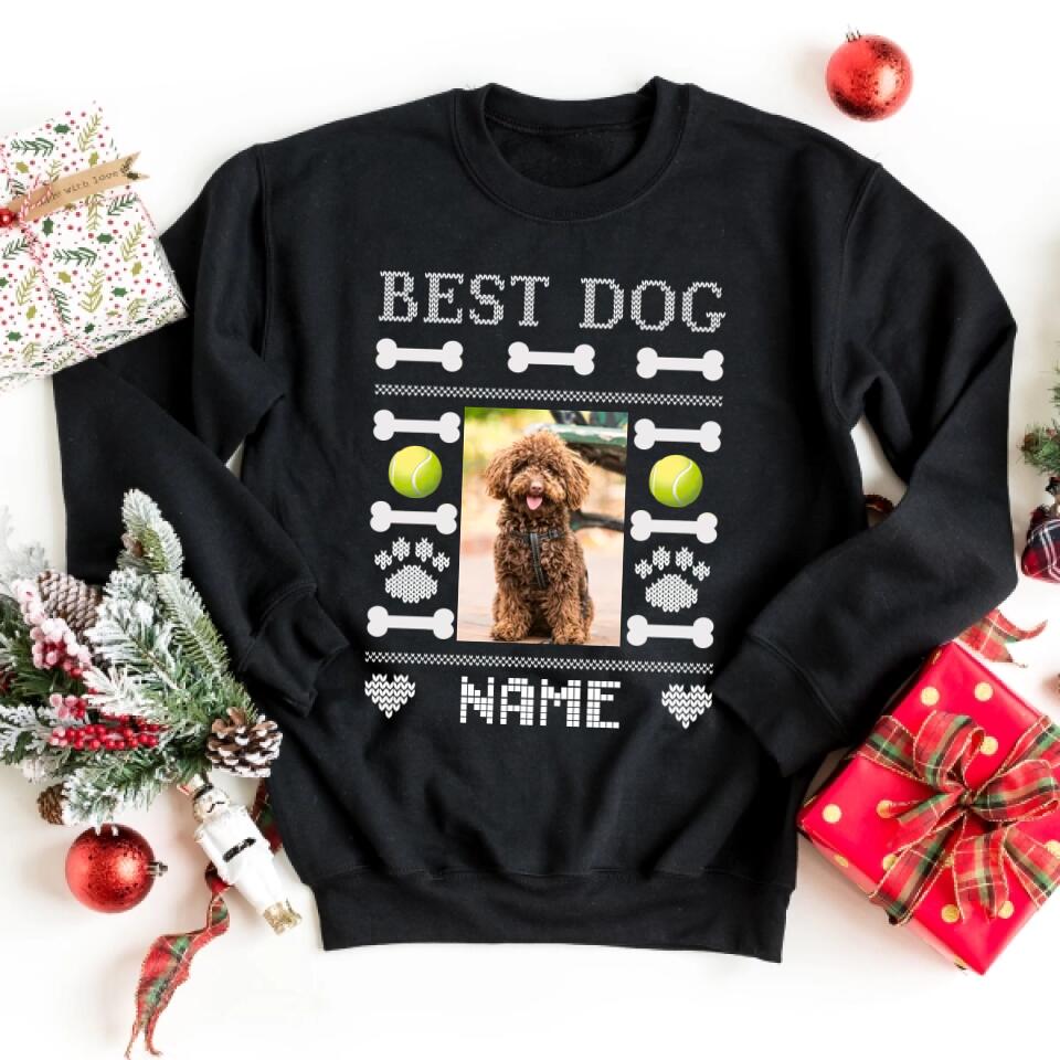 Customizer - Best Dog Personalized Photo Sweatshirt