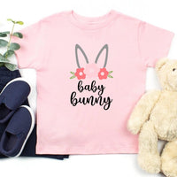 Customizer - Bunny Flower Tee - Mom And Daughter Easter Tee