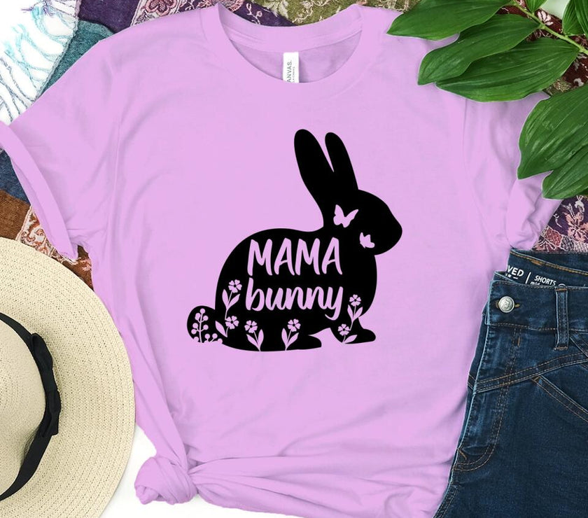 Customizer - Bunny Tee - Mom And Me Easter Tee
