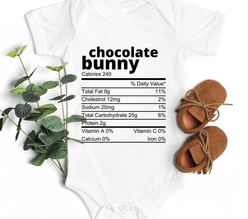 Customizer - Family Easter Chocolate Ingredients Bunny Group Tee