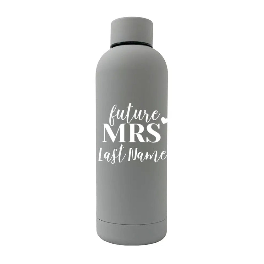 Customizer - Future Mrs & Mr Personalized Rubber Bottle