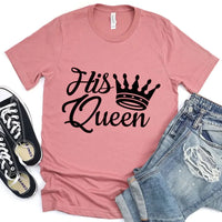 Customizer - His Queen & Her King Couple Tee