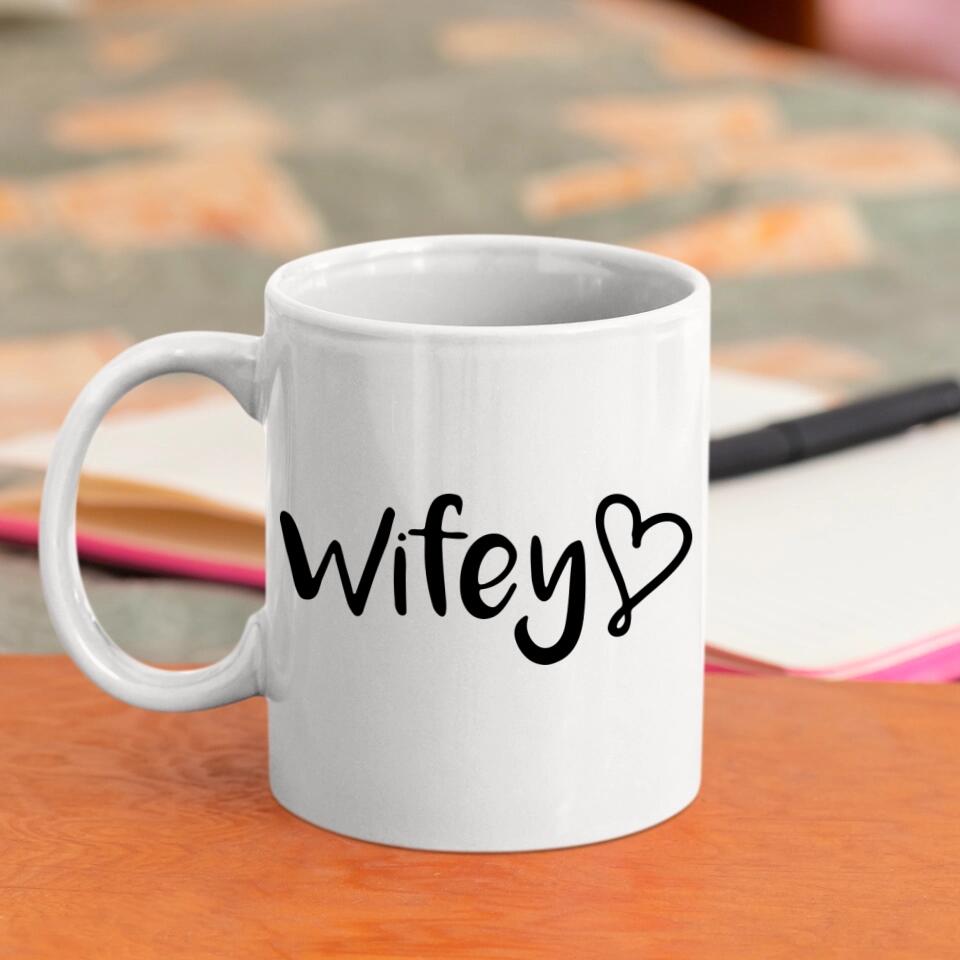 Customizer - Hubby & Wifey Personalized Mug 11oz