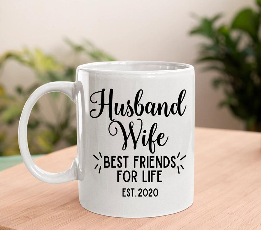Customizer - Husband Wife Besties Personalized MUG 11oz
