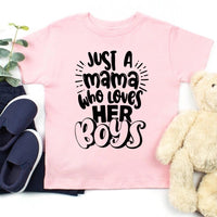 Customizer - Mama Who Loves Her Boys T-Shirt