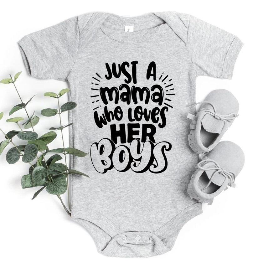 Customizer - Mama Who Loves Her Boys T-Shirt