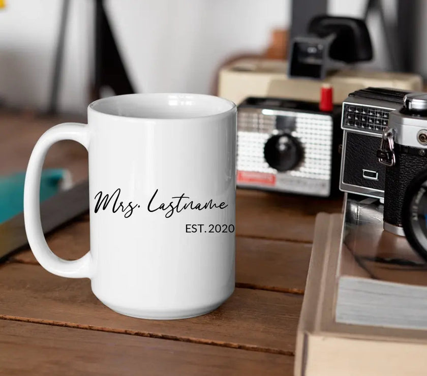 Customizer - Mrs. Personalized Mug
