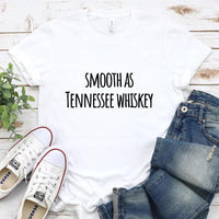 Customizer - Smooth As Tenessee Whiskey Couple Tee