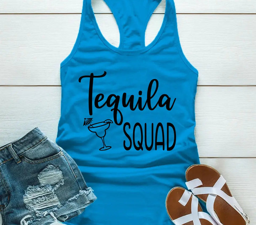 Customizer - Tequila Squad Celebration Tank Top