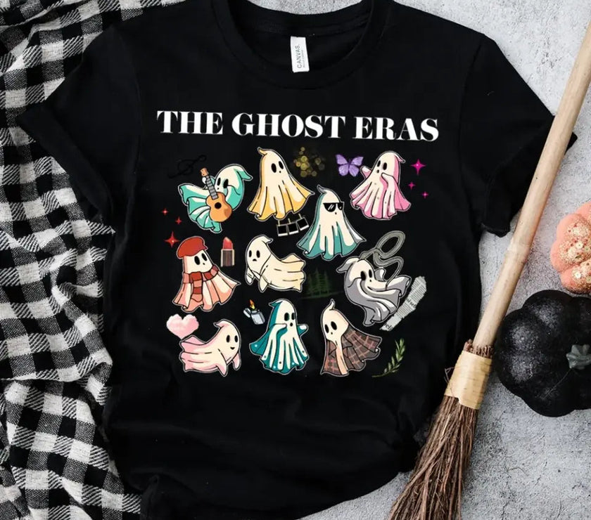 Customizer - The Eras Spooky Ghost Halloween T-shirt