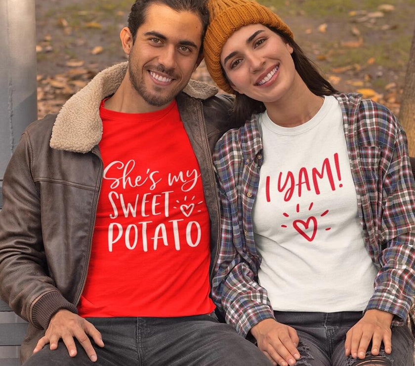 Customizer - Valentines Day She's My Sweet Potato
