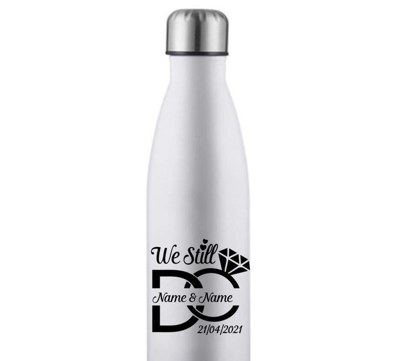 Customizer - We Still Do Centered Personalized 17oz Water Bottle