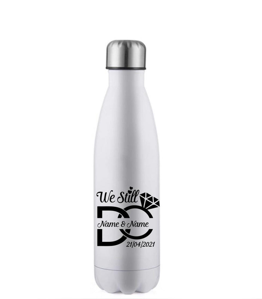 Customizer - We Still Do Centered Personalized 17oz Water Bottle