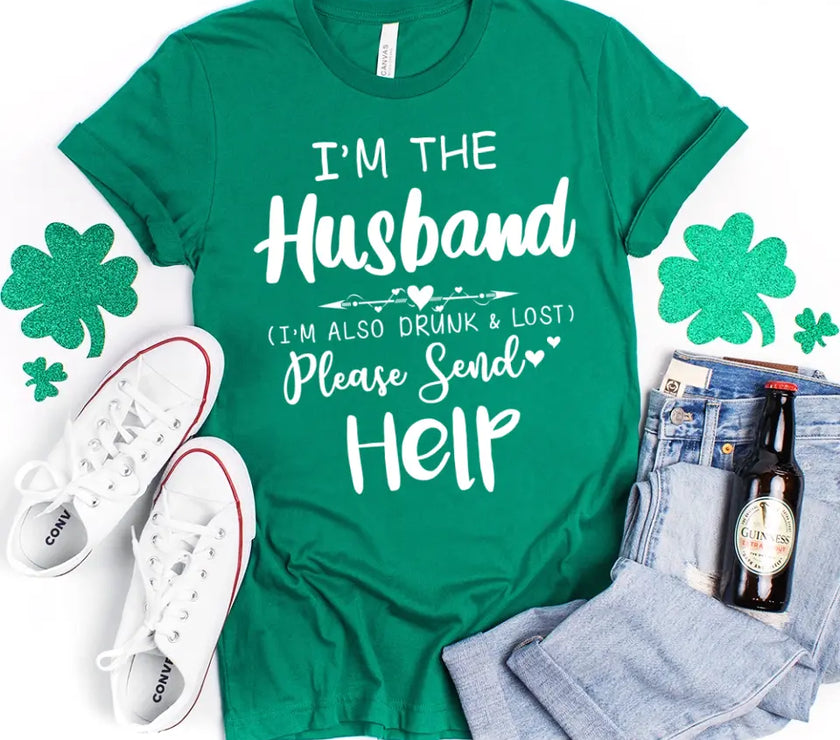 Customizer - If Lost Or Drunk Please Return To Husband Tee