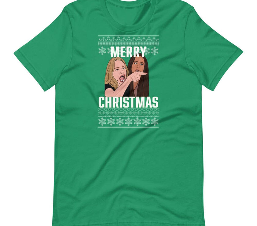 Real Housewives Merry Christmas-Happy Holidays Tee
