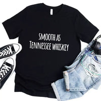 Smooth As Tenessee Whiskey Couple Tee