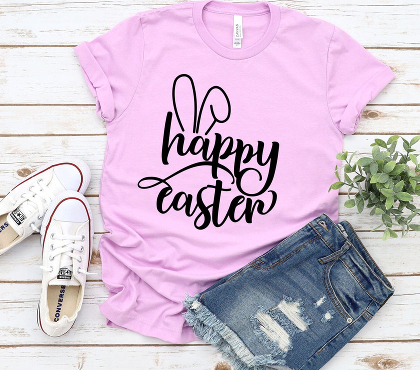 Happy Easter Bunny Ears T-Shirt