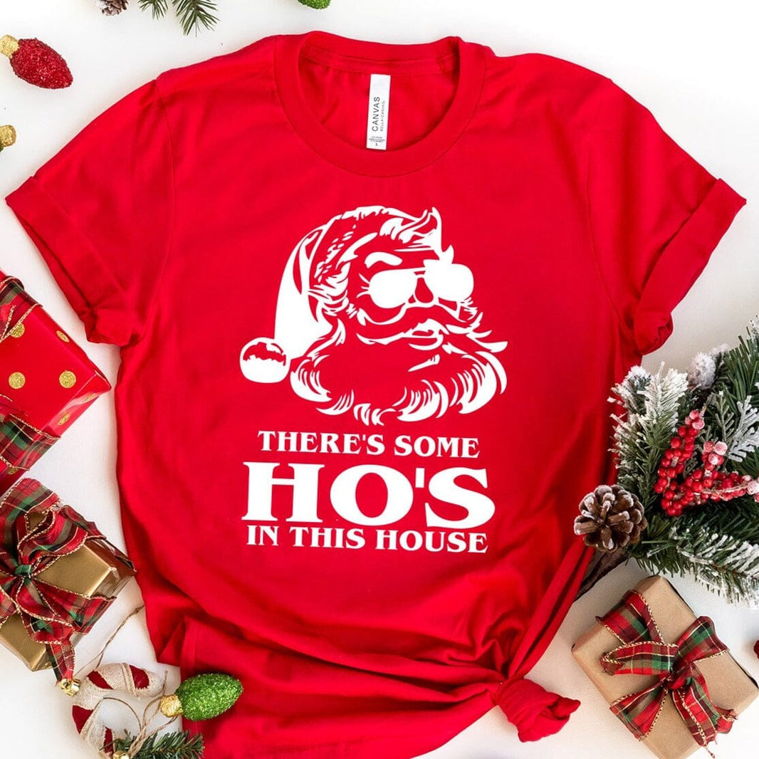Ho's In This House Christmas Tee