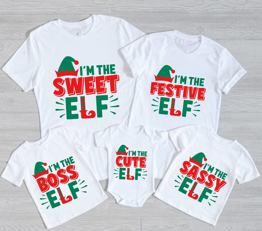 I'm The Festive Elf Youth Tee