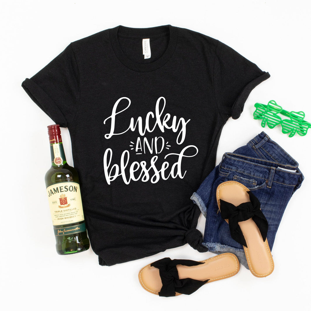 Lucky & Blessed Tee