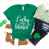 Lucky & Blessed Tee
