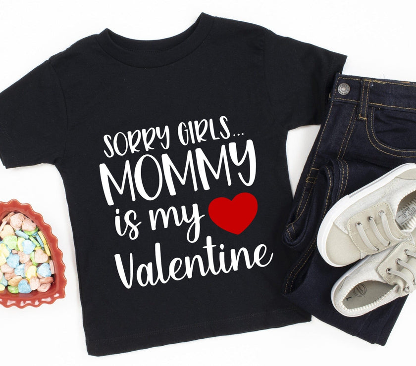 Mommy Is My Valentine Toddler Tee