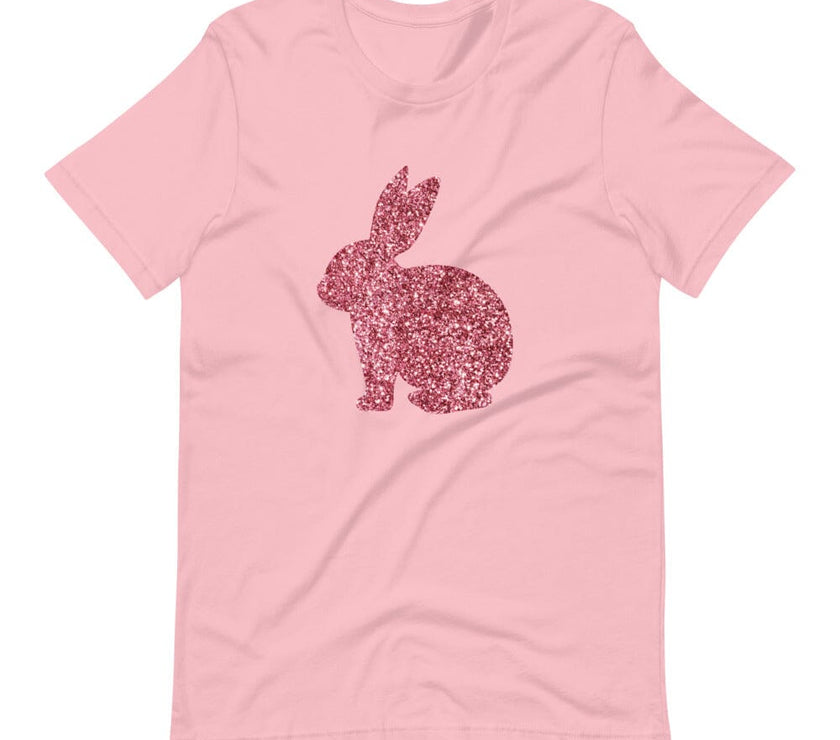Mommy Pink Bunny Tee - Mom and Daughter Easter Tee