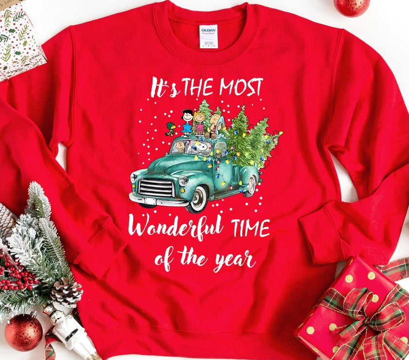 Wonderful Christmas Truck Sweatshirt
