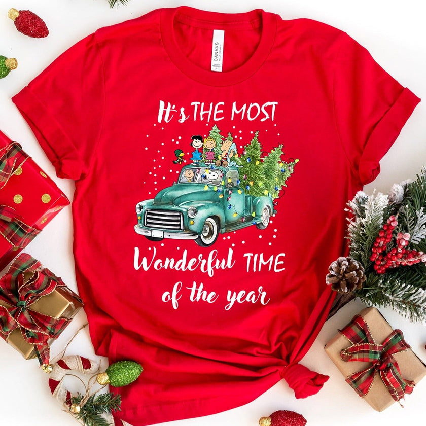 Wonderful Christmas Truck Tee