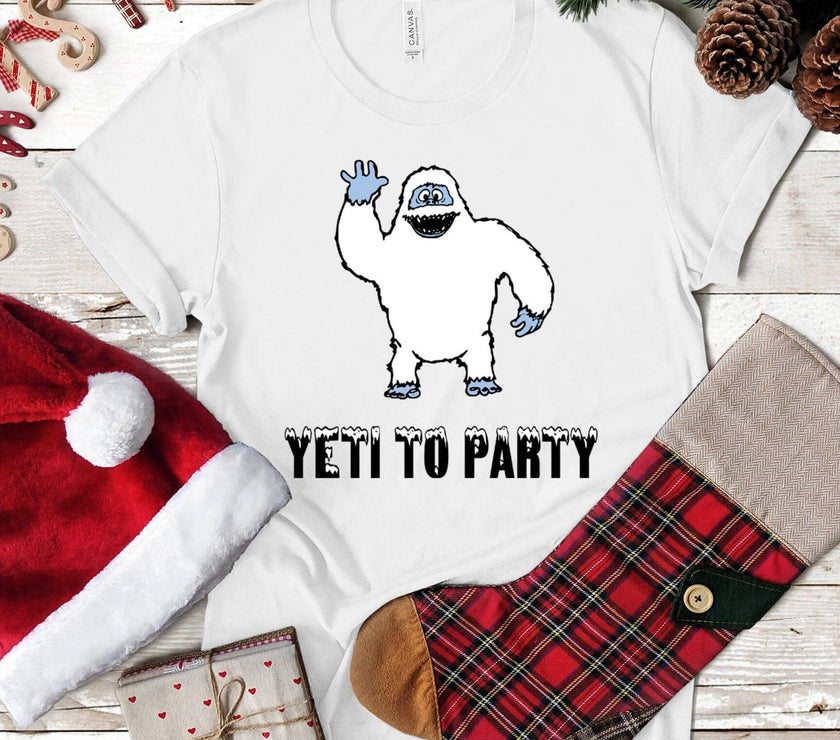 Yeti To Party Christmas Tee