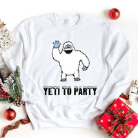 Yeti To Party Sweatshirt